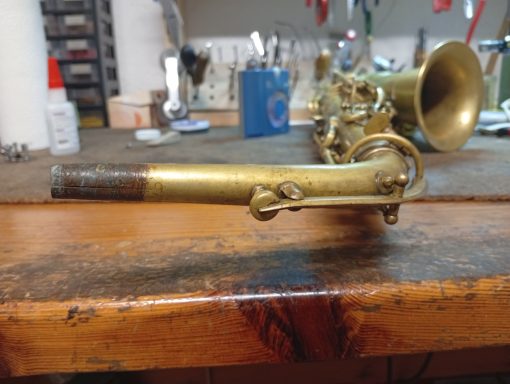 Kohlert VKS Kohlert Altsaxophon vor der Restaurierung