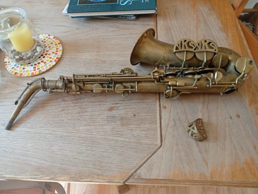 Kohlert Vks Kohlert Altsaxophon vor der Restaurierung